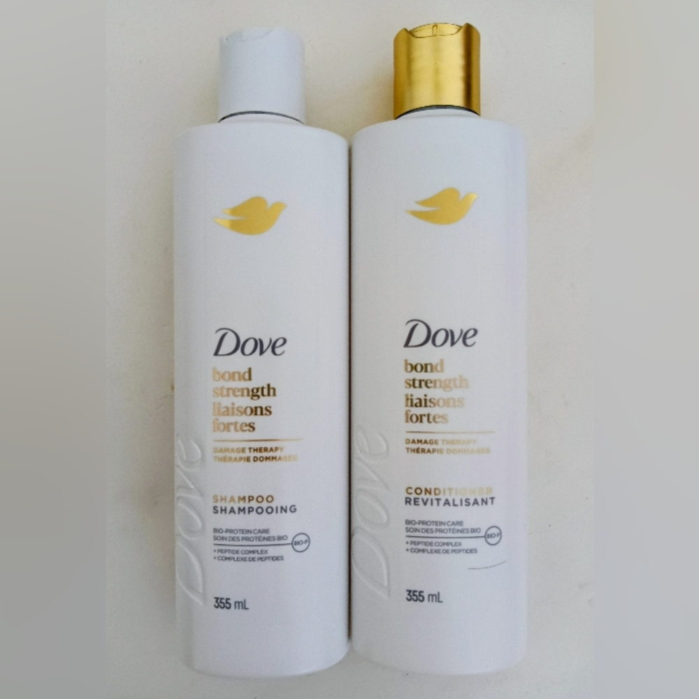 Dove Bond Strength Shampoo and Conditioner Set, New Hair Haircare